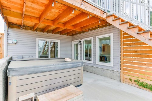 1222 Pacific Circle West, Lethbridge, AB - Outdoor With Deck Patio Veranda With Exterior