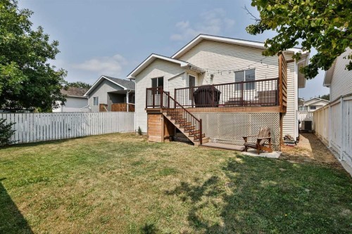 52 Ermineview Way North, Lethbridge, AB - Outdoor With Deck Patio Veranda