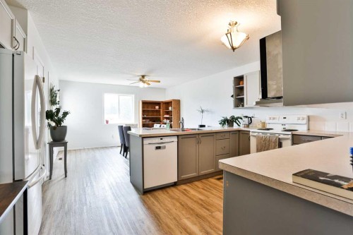 52 Ermineview Way North, Lethbridge, AB - Indoor Photo Showing Kitchen With Double Sink