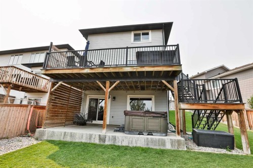 183 Crocus Terrace West, Lethbridge, AB - Outdoor With Deck Patio Veranda With Exterior