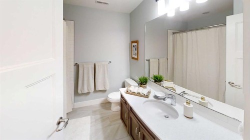 320 Stonecrest Place West, Lethbridge, AB - Indoor Photo Showing Bathroom