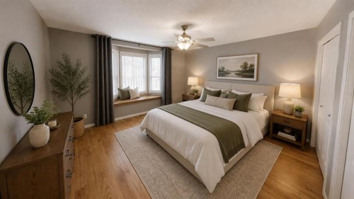 802 Aberdeen Place West, Lethbridge, AB - Indoor Photo Showing Bedroom