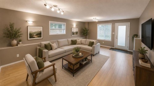 802 Aberdeen Place West, Lethbridge, AB - Indoor Photo Showing Living Room
