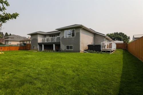14 Centennial Place, Magrath, AB - Outdoor With Balcony With Backyard With Exterior