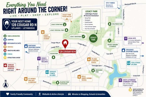 128 Cougar Road North, Lethbridge, AB - Other