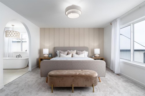 347 Blackwolf Boulevard North, Lethbridge, AB - Indoor Photo Showing Bedroom