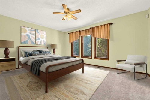3606 Spruce Drive South, Lethbridge, AB - Indoor Photo Showing Bedroom
