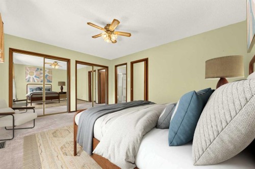3606 Spruce Drive South, Lethbridge, AB - Indoor Photo Showing Bedroom