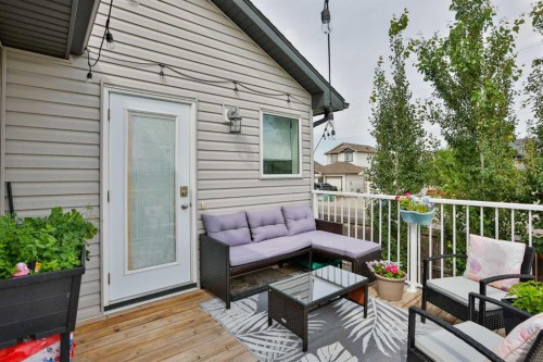 1002 Alice Birch Point North, Lethbridge, AB - Outdoor With Deck Patio Veranda With Exterior