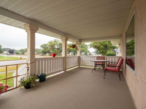 5723 54 St, Taber, AB - Outdoor With Deck Patio Veranda With Exterior