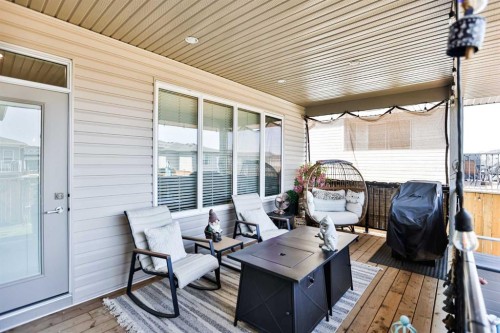 556 Riverhills Way West, Lethbridge, AB - Outdoor With Deck Patio Veranda With Exterior