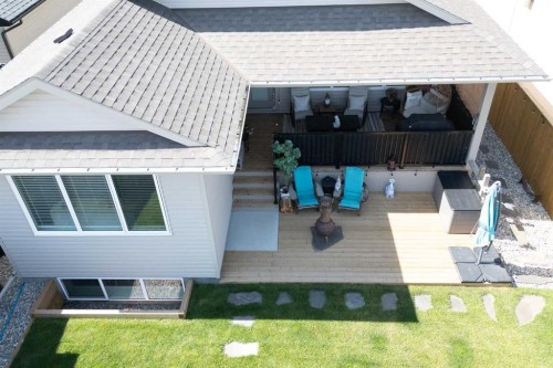 556 Riverhills Way West, Lethbridge, AB - Outdoor With Deck Patio Veranda With Exterior