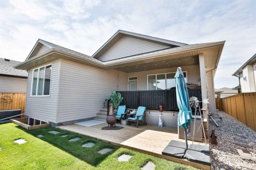 556 Riverhills Way West, Lethbridge, AB - Outdoor With Deck Patio Veranda With Exterior