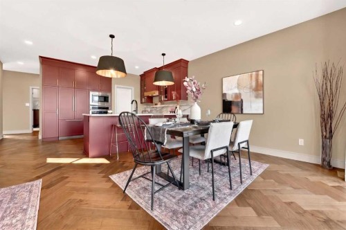 51 Miners Road West, Lethbridge, AB - Indoor Photo Showing Dining Room