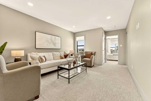 51 Miners Road West, Lethbridge, AB - Indoor Photo Showing Living Room