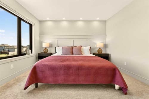 51 Miners Road West, Lethbridge, AB - Indoor Photo Showing Bedroom