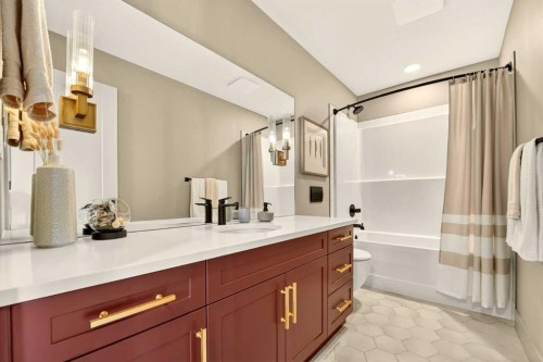51 Miners Road West, Lethbridge, AB - Indoor Photo Showing Bathroom