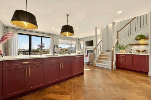 51 Miners Road West, Lethbridge, AB - Indoor Photo Showing Kitchen