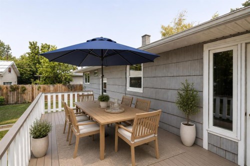 1124 28A Street South, Lethbridge, AB - Outdoor With Deck Patio Veranda With Exterior