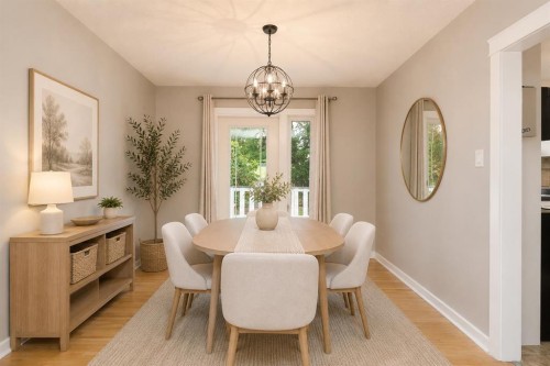 1124 28A Street South, Lethbridge, AB - Indoor Photo Showing Dining Room