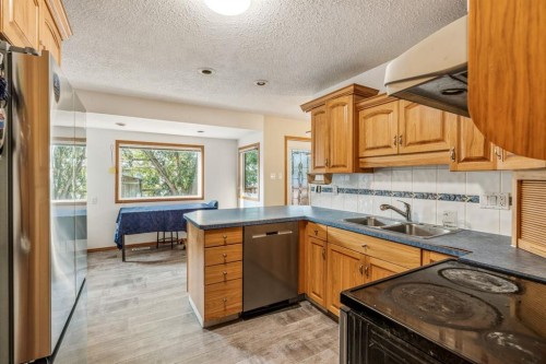 11 Rutgers Crescent West, Lethbridge, AB - Indoor Photo Showing Kitchen With Double Sink