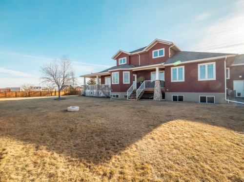 63 Deer Path Meadows, Fort Macleod, AB - Outdoor With Deck Patio Veranda