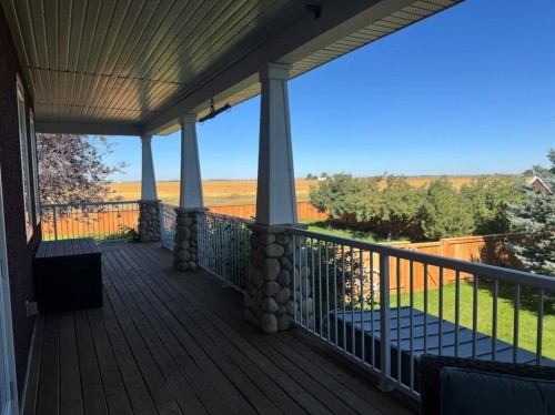 63 Deer Path Meadows, Fort Macleod, AB - Outdoor With Deck Patio Veranda With Exterior