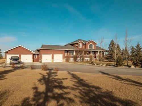 63 Deer Path Meadows, Fort Macleod, AB - Outdoor With Deck Patio Veranda With Facade
