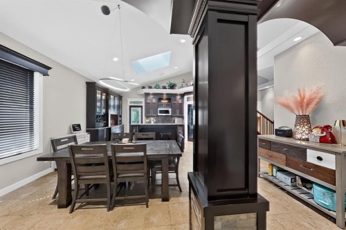 250 Riverstone Boulevard West, Lethbridge, AB - Indoor Photo Showing Dining Room