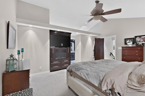 250 Riverstone Boulevard West, Lethbridge, AB - Indoor Photo Showing Bedroom