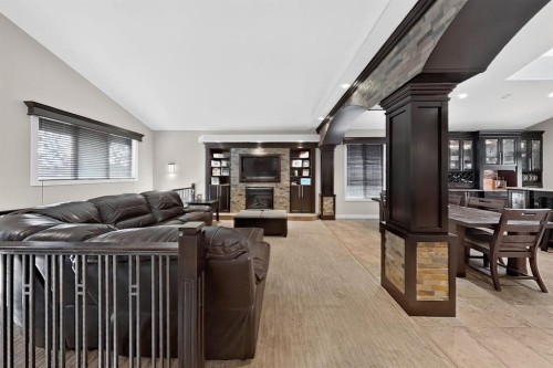 250 Riverstone Boulevard West, Lethbridge, AB - Indoor Photo Showing Living Room