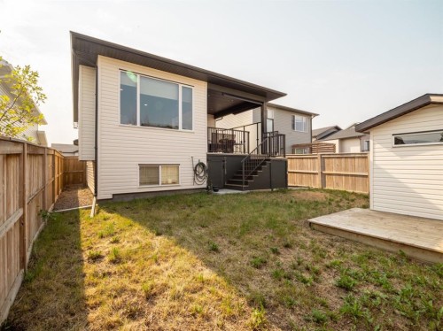 1369 Pacific Circle West, Lethbridge, AB - Outdoor With Deck Patio Veranda With Exterior