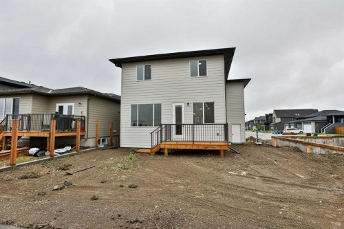 877 Devonia Circle West, Lethbridge, AB - Outdoor With Deck Patio Veranda With Exterior