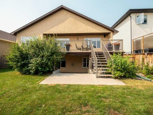 43 Riverine Lane West, Lethbridge, AB - Outdoor With Deck Patio Veranda