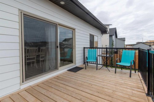 403 Caledonia Boulevard West, Lethbridge, AB - Outdoor With Deck Patio Veranda With Exterior
