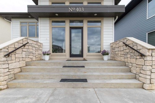403 Caledonia Boulevard West, Lethbridge, AB - Outdoor With Exterior