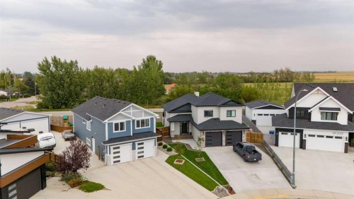 2006 30A Avenue, Coaldale, AB - Outdoor With Facade