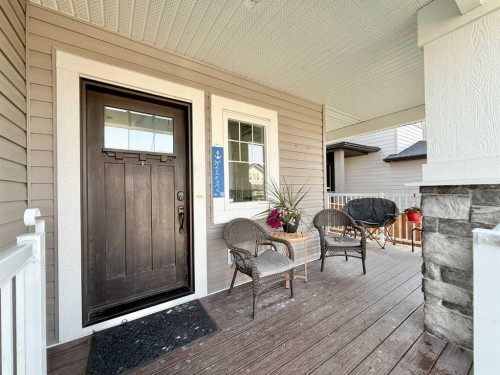 55 Riverhurst Cove West, Lethbridge, AB - Outdoor With Deck Patio Veranda With Exterior