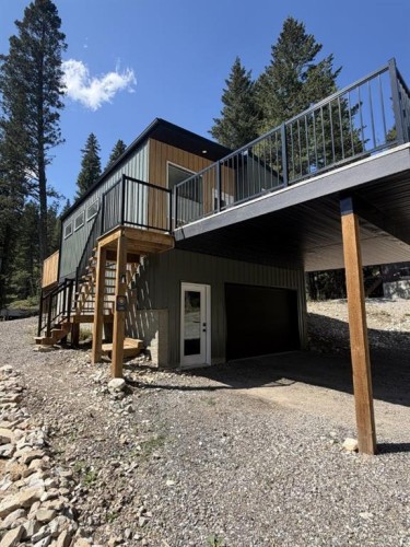 105 Pine Point, Blairmore, AB - Outdoor With Deck Patio Veranda With Exterior
