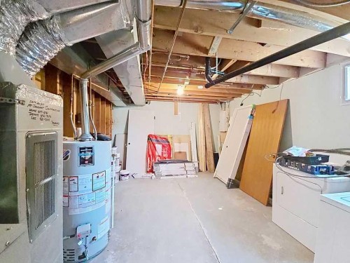 504 5 Street, Warner, AB - Indoor Photo Showing Basement
