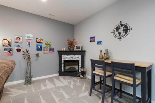 2-318 Northlander Bend West, Lethbridge, AB - Indoor With Fireplace