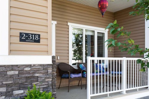 2-318 Northlander Bend West, Lethbridge, AB - Outdoor With Deck Patio Veranda With Exterior