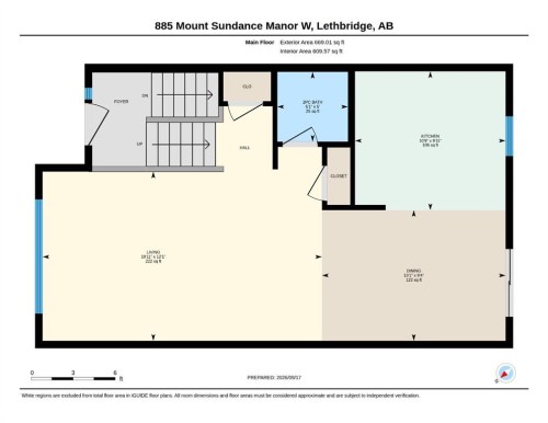 885 Mount Sundance Manor West, Lethbridge, AB 