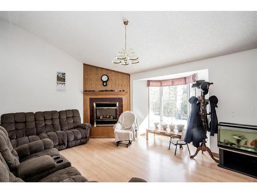 835034 234 Range, Rural Peace No. 135, M.D. Of, AB - Indoor Photo Showing Living Room With Fireplace