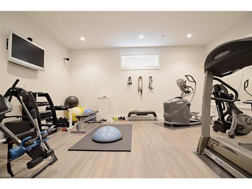 10201 67 Avenue, Grande Prairie, AB - Indoor Photo Showing Gym Room