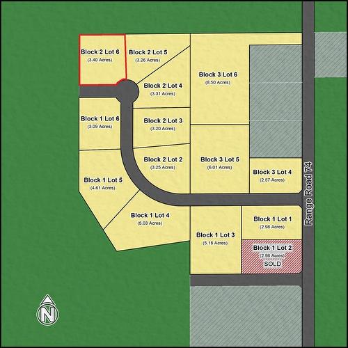 B2 L6 Range Road 74, Rural Grande Prairie No. 1, County Of, AB 