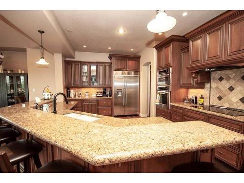 2-714040 Range Road 71, Grande Prairie, AB - Indoor Photo Showing Kitchen With Upgraded Kitchen