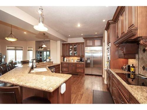 2-714040 Range Road 71, Grande Prairie, AB - Indoor Photo Showing Kitchen With Upgraded Kitchen