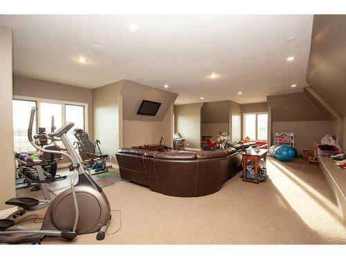 2-714040 Range Road 71, Grande Prairie, AB - Indoor Photo Showing Gym Room