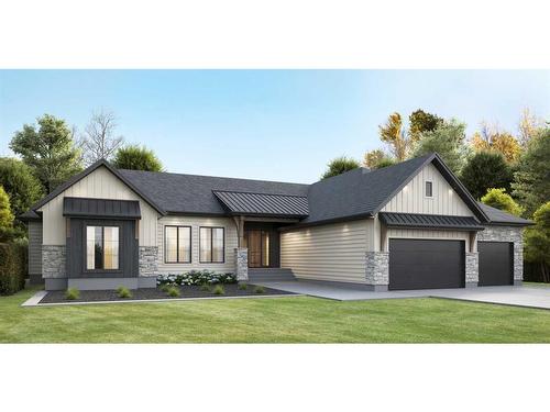 7947 Creekside Drive, Rural Grande Prairie No. 1, County Of, AB - Outdoor With Facade